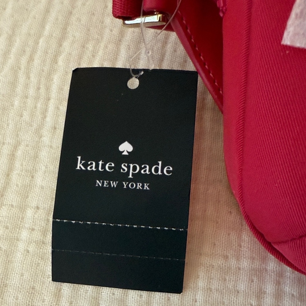 Kate Spade New York Pink Nylon Crossbody / Belt Bag - NWT - Picture 3 of 13
